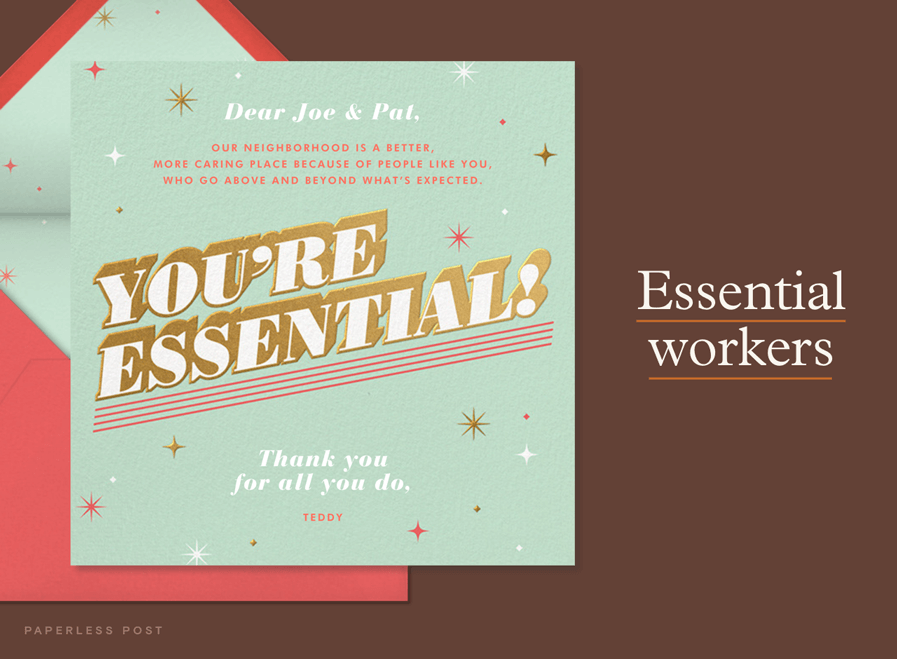 Essential workers