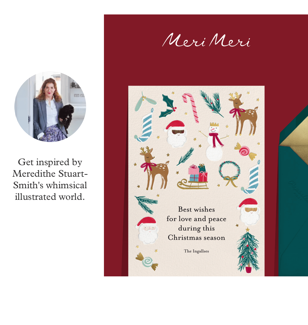 Get inspired by Meredithe Stuart-Smith's whimsical illustrated world.