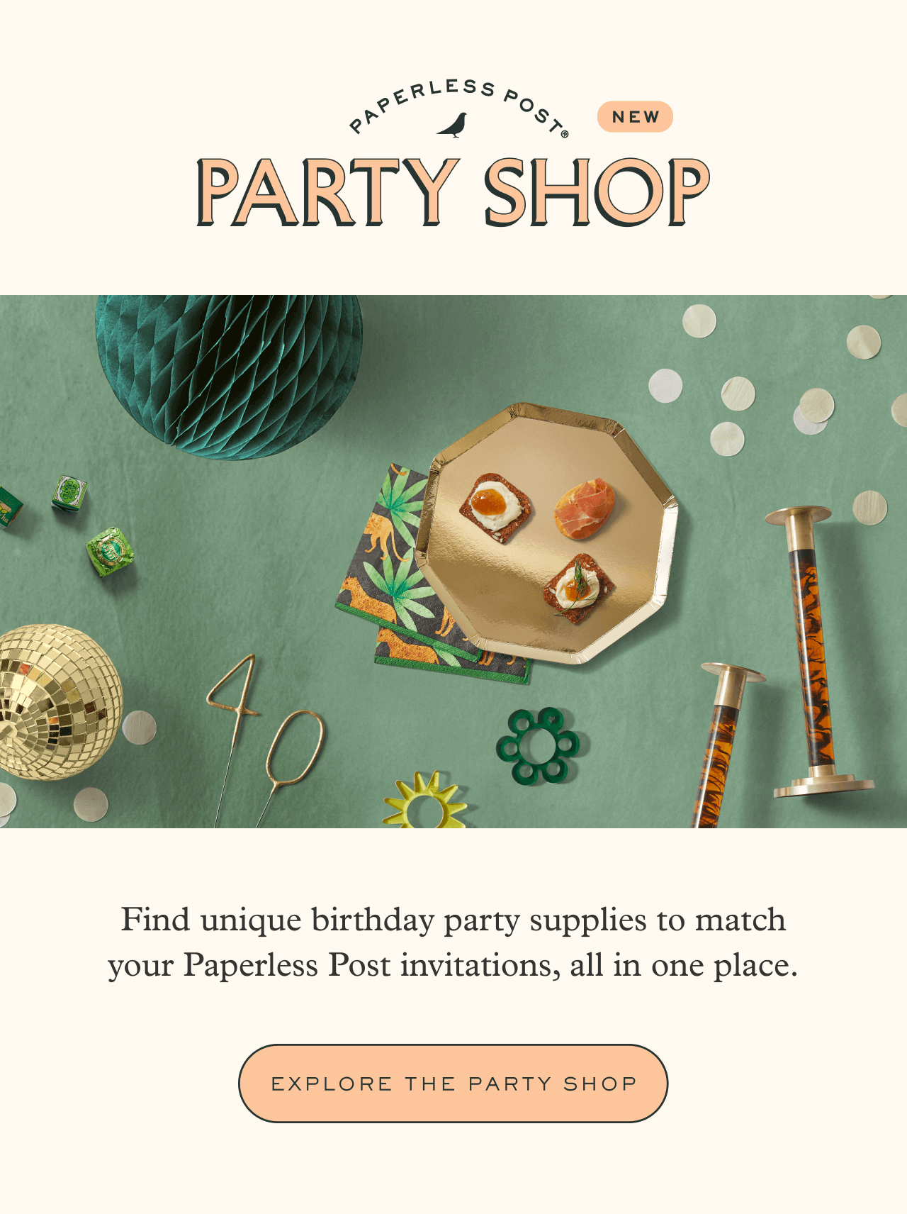 It's your time to shine Paperless Post