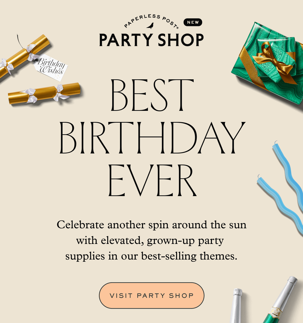 How to decorate a grownup birthday Paperless Post