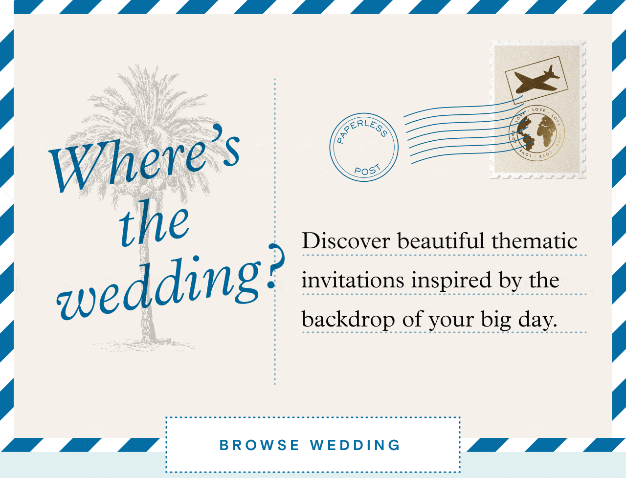Where’s the wedding. BROWSE WEDDING