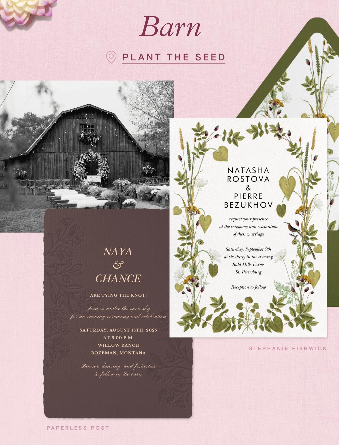 Barn. PLANT THE SEED