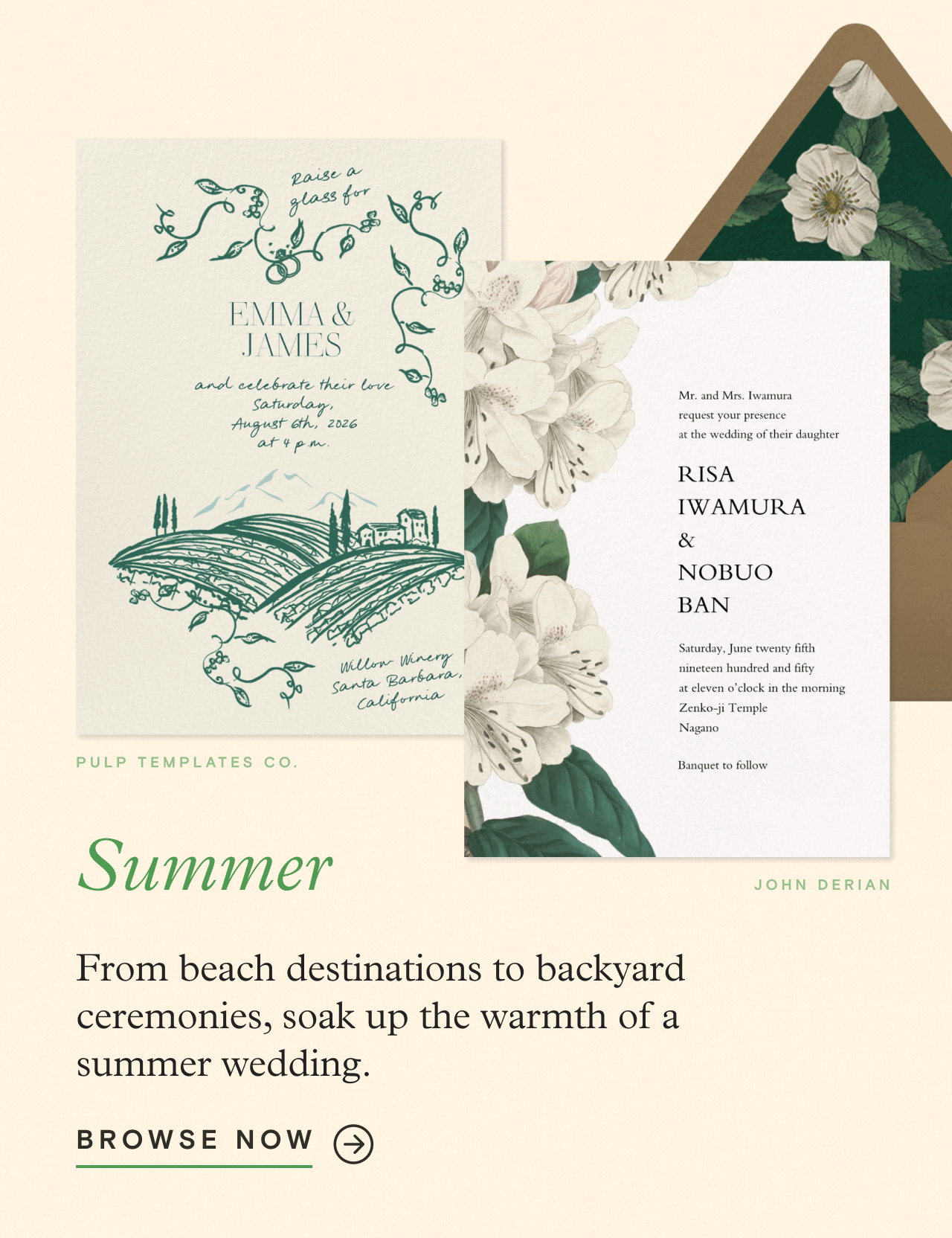 Summer. BROWSE NOW