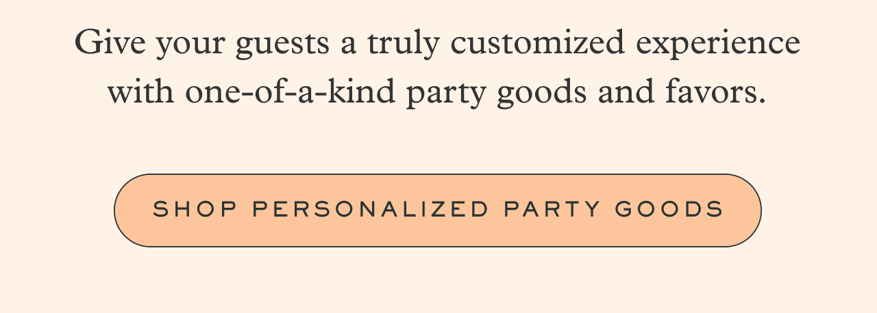 SHOP PERSONALIZED PARTY GOODS
