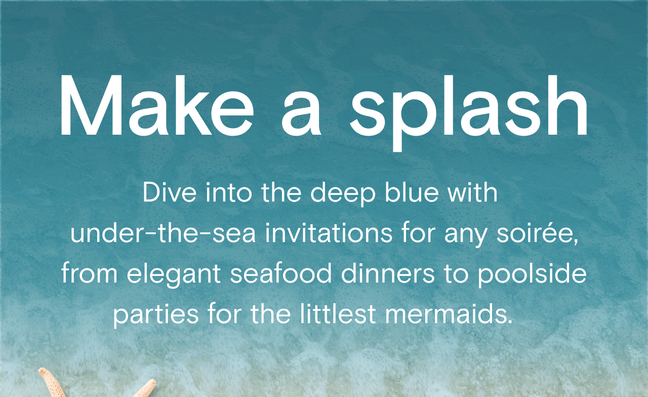 Make a splash