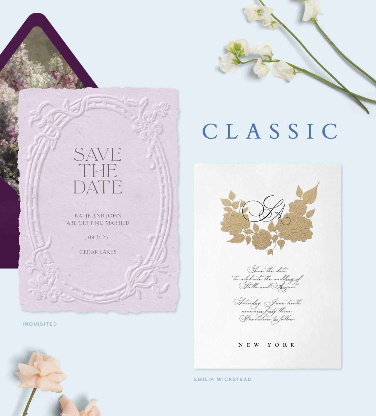 CLASSIC. SAVE THE DATE