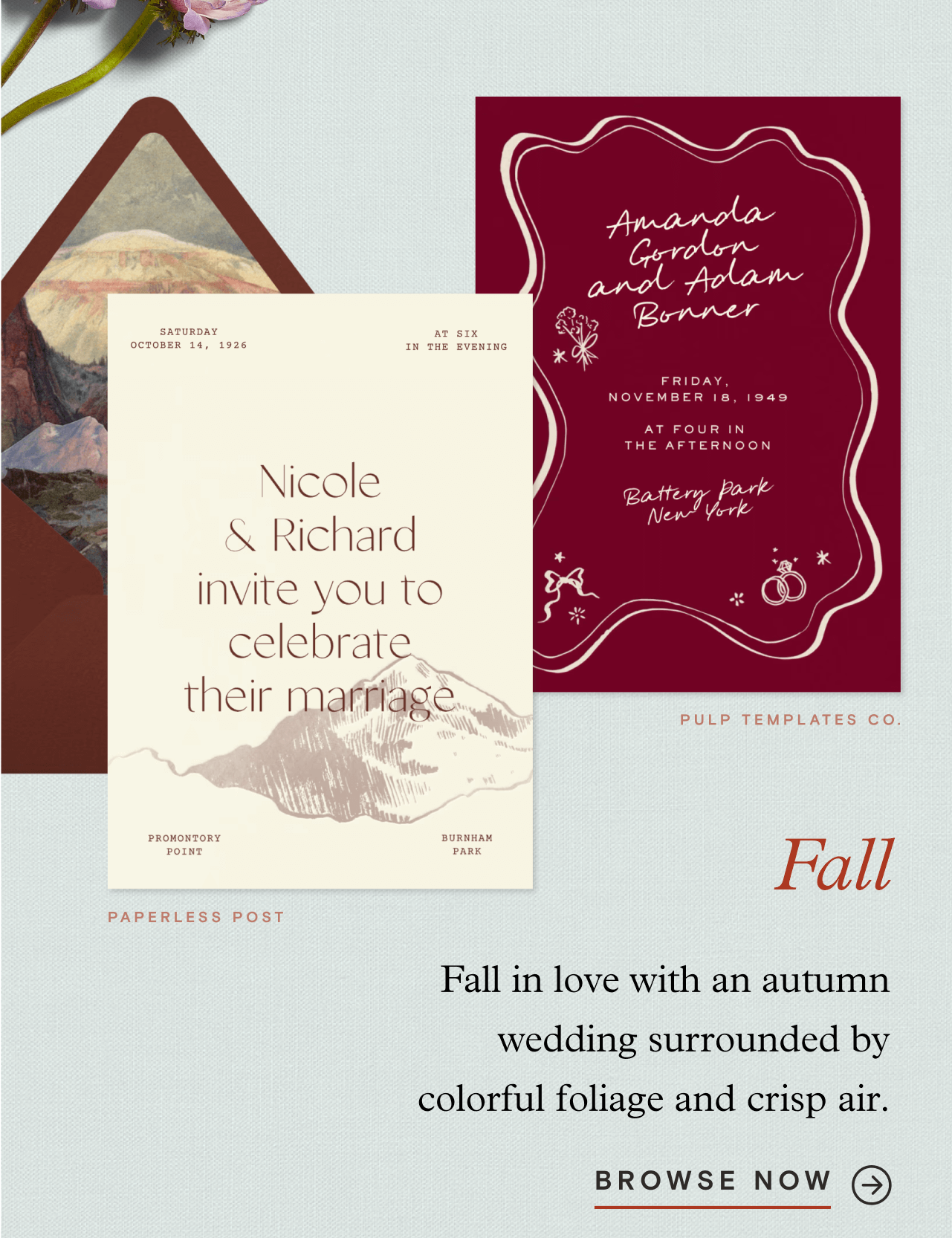 Fall. BROWSE NOW