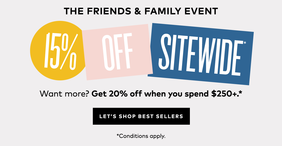 THE FRIENDS AND FAMILY EVENT