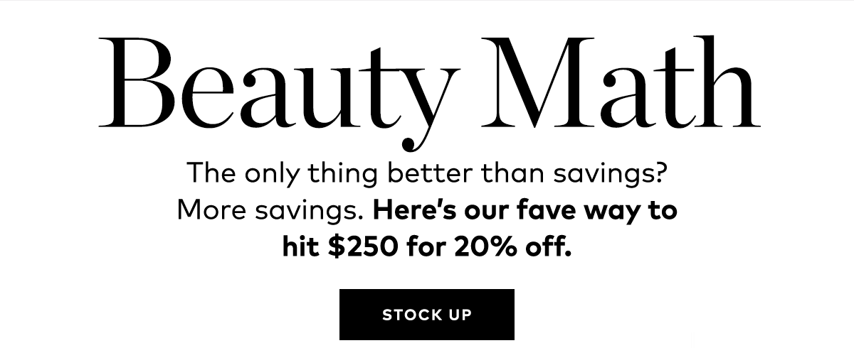 BEAUTY MATH