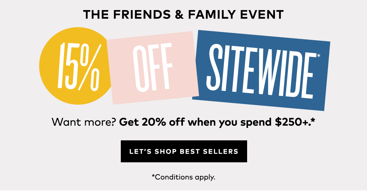 THE FRIENDS AND FAMILY EVENT