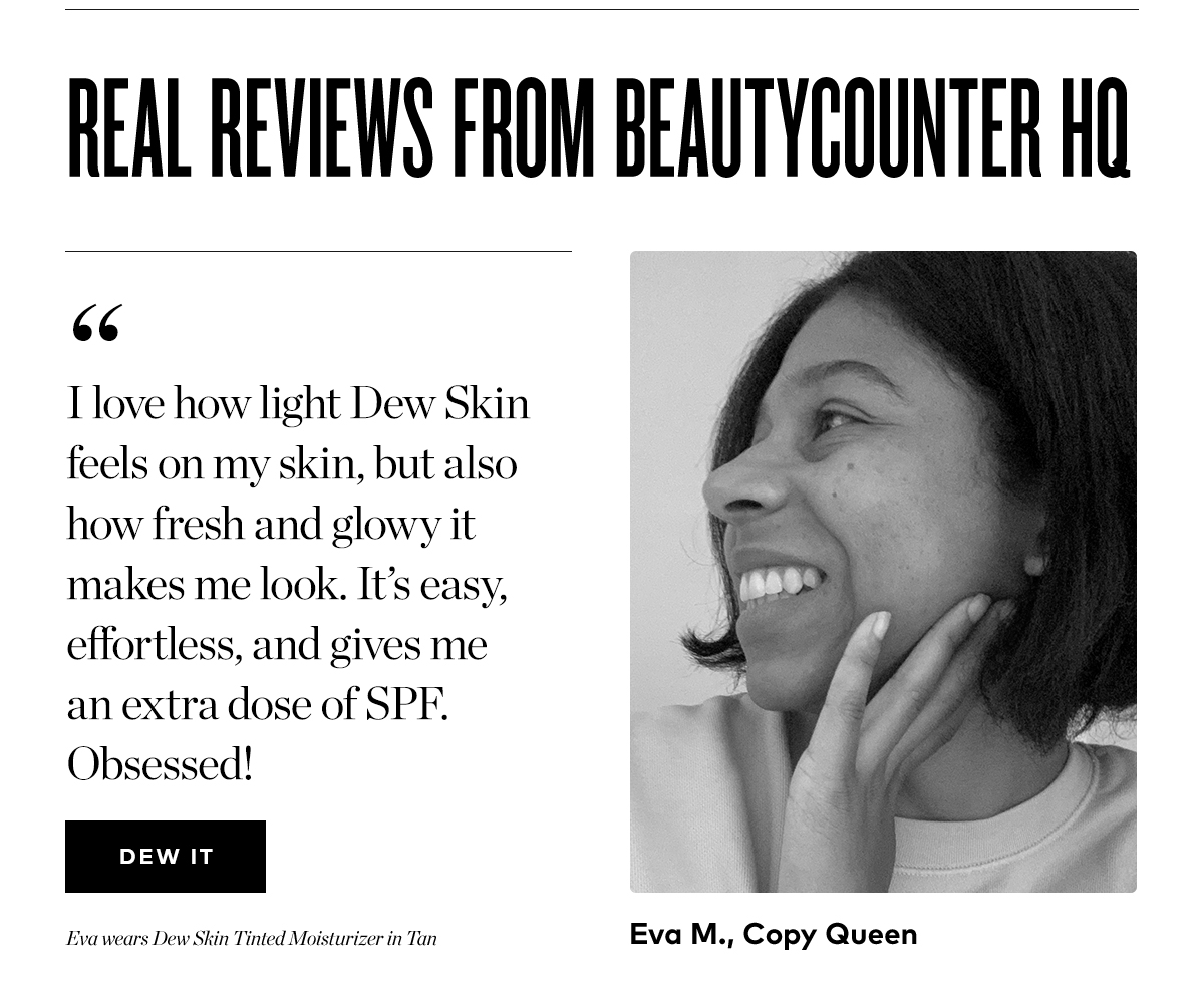 DEW SKIN TINTED MOISTURIZER