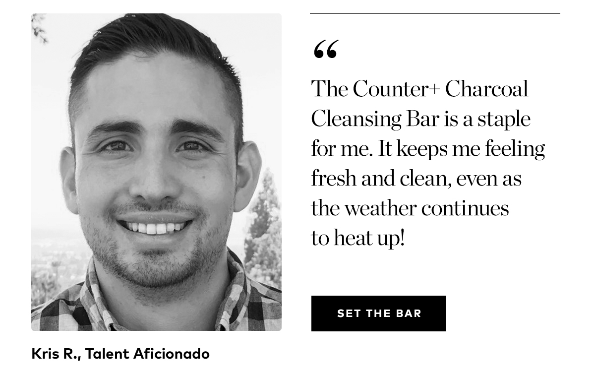 CHARCOAL CLEANSING BAR