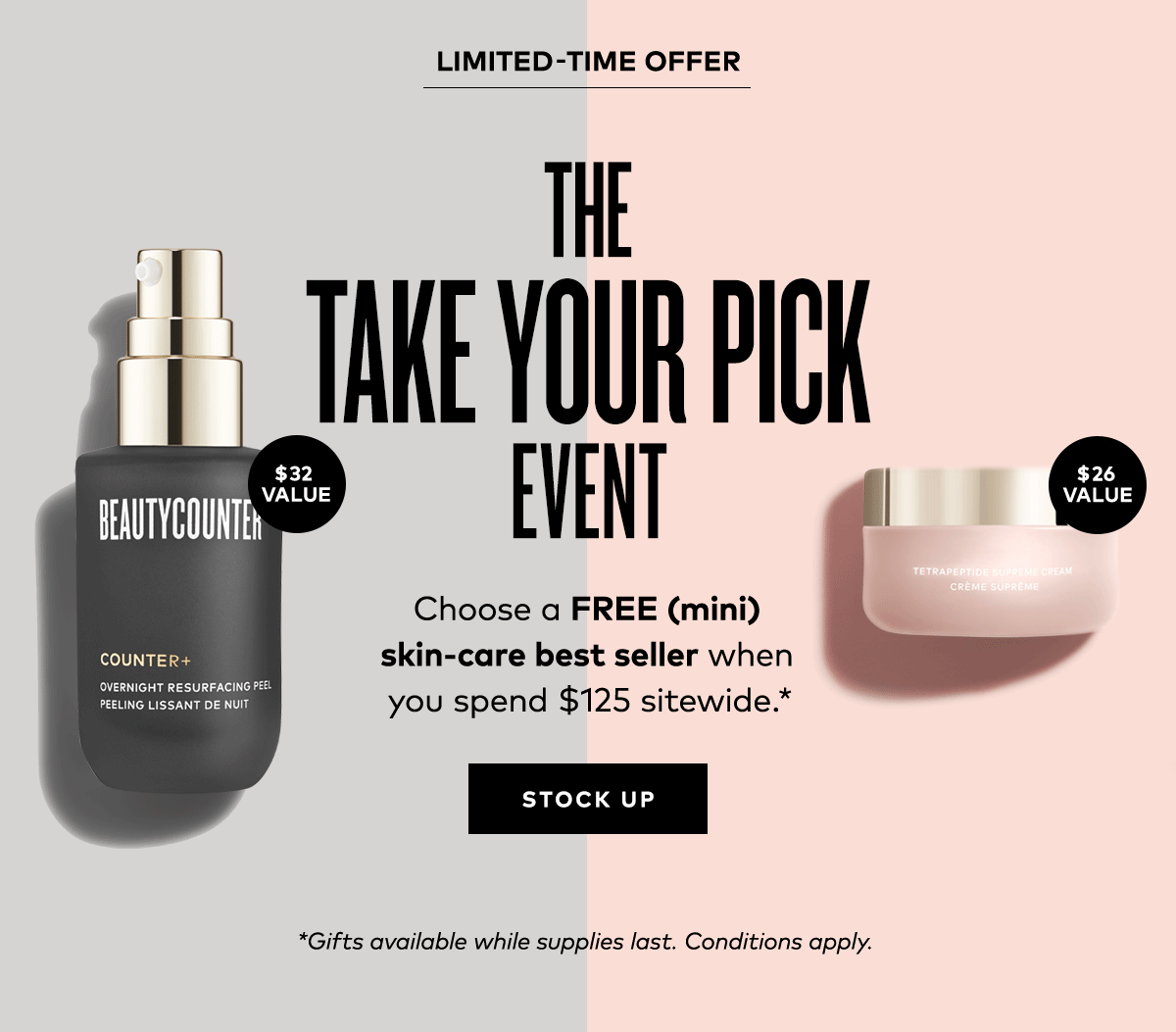 THE TAKE YOUR PICK EVENT