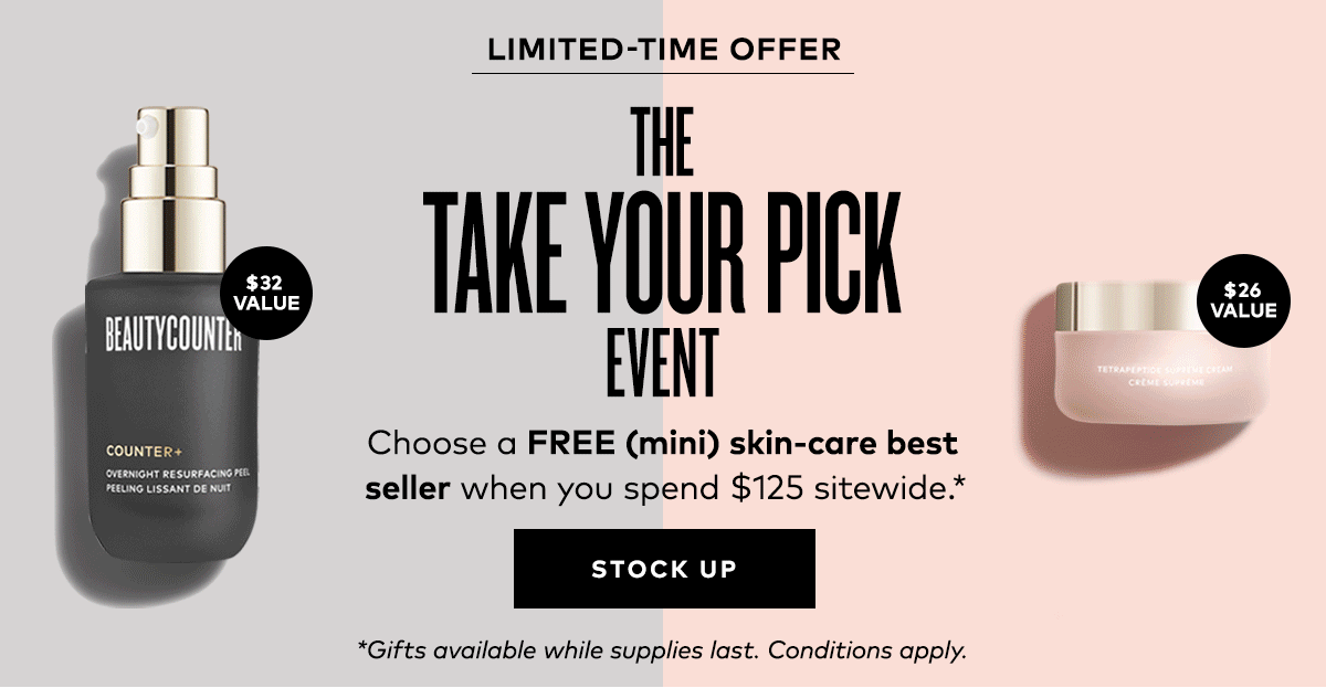 THE TAKE YOUR PICK EVENT
