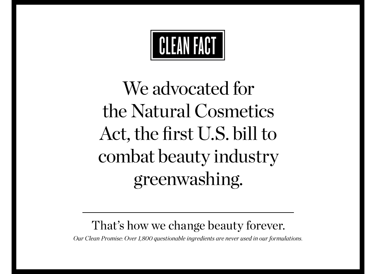 OUR CLEAN PROMISE