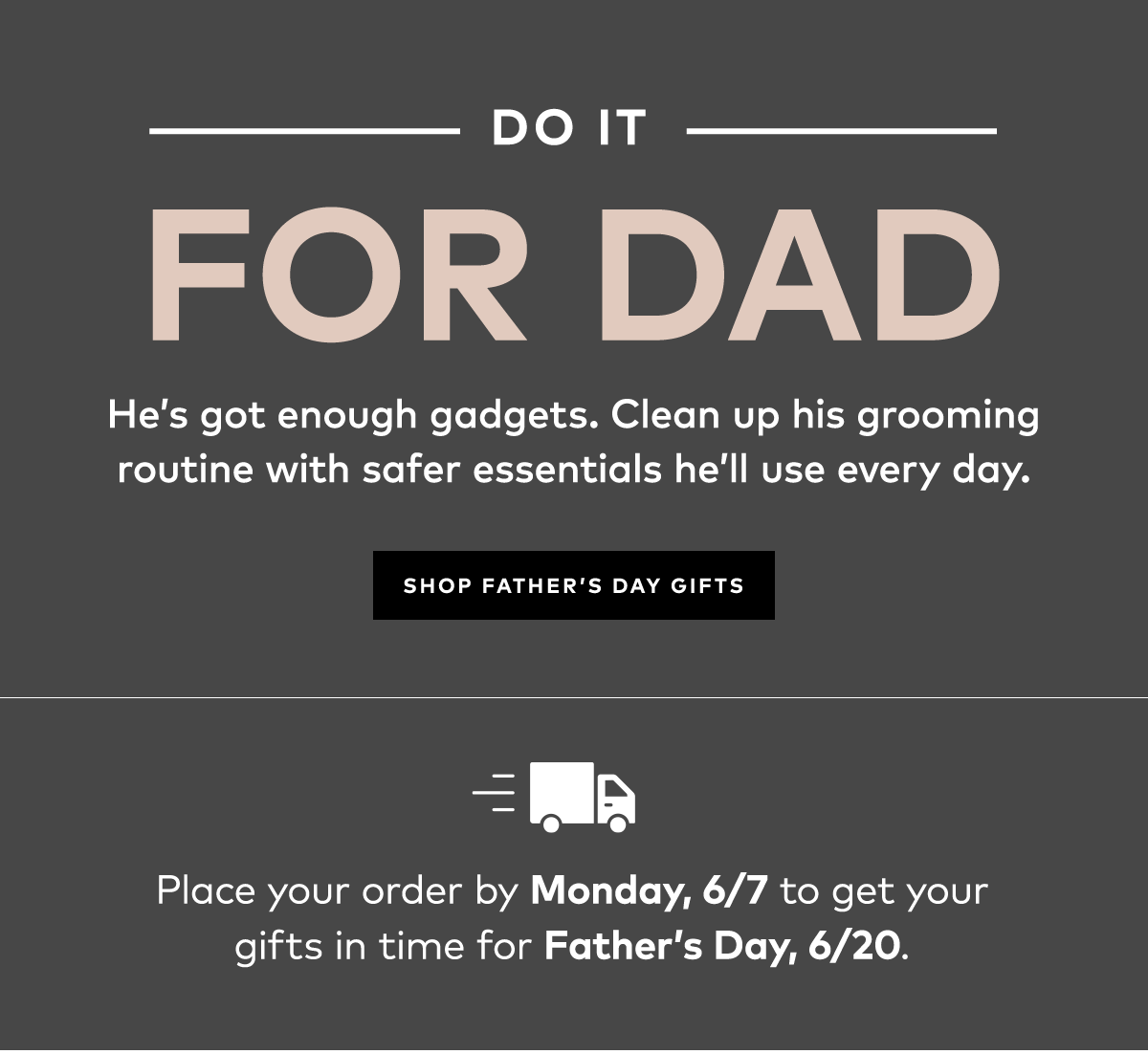DO IT FOR DAD