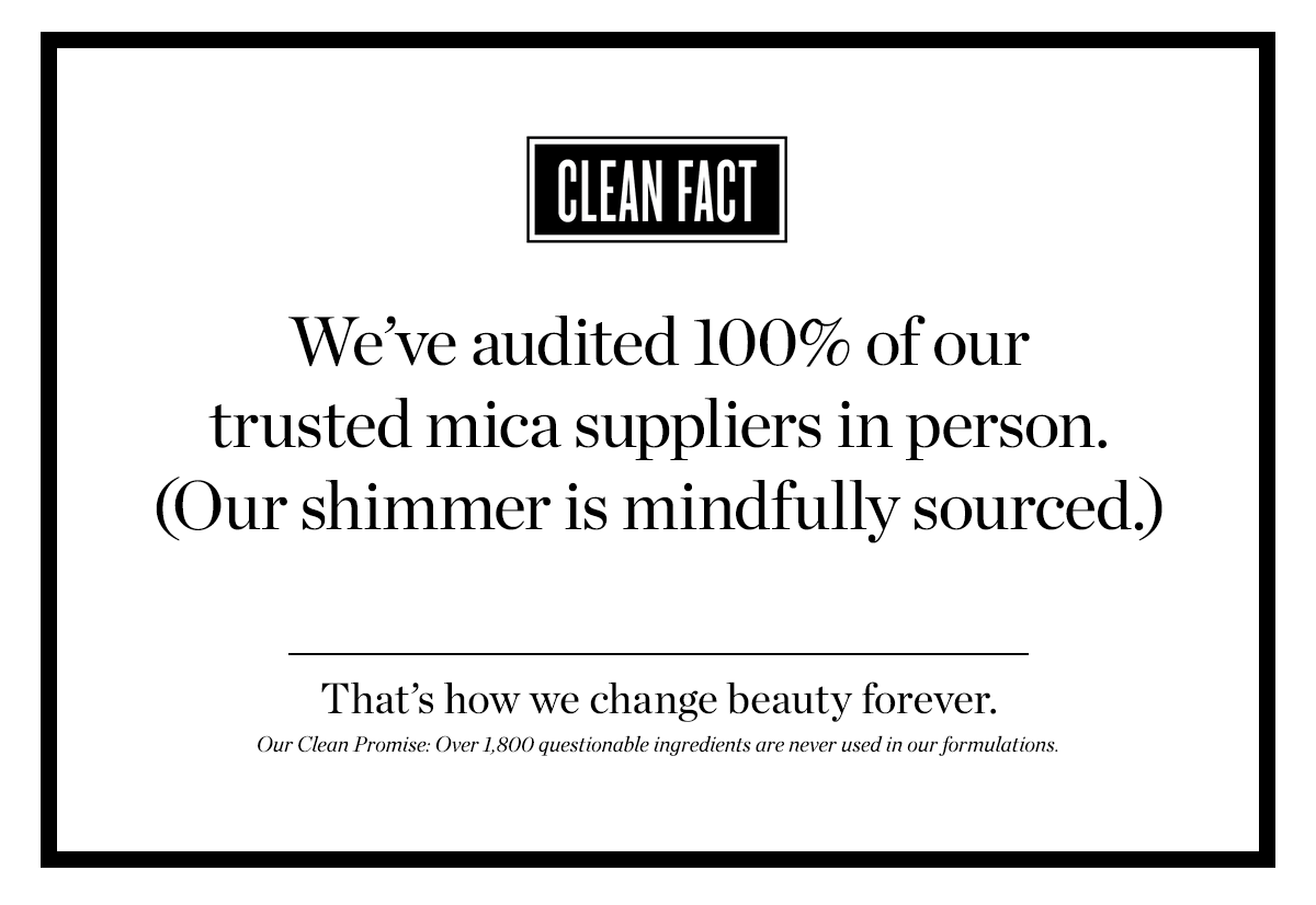 OUR CLEAN PROMISE
