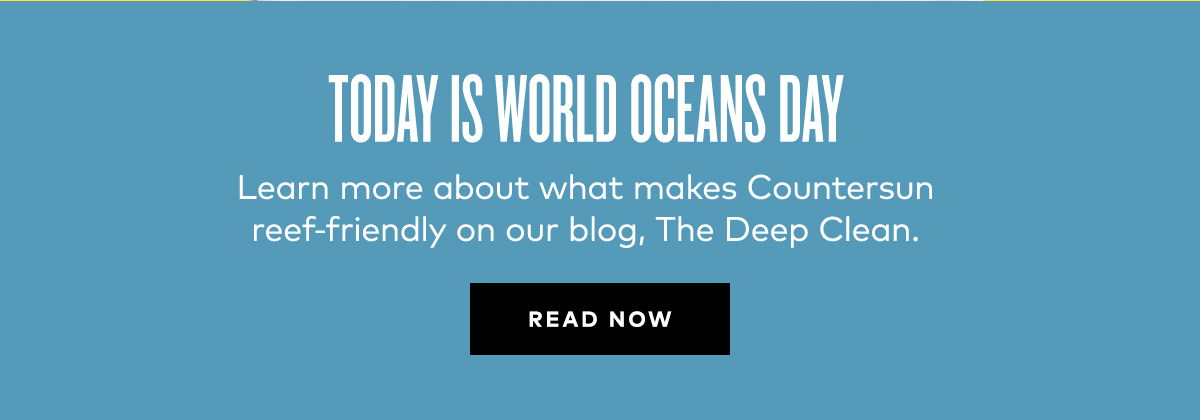 TODAY IS WORLD OCEANS DAY