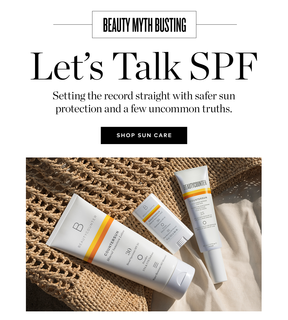 LETS TALK SPF