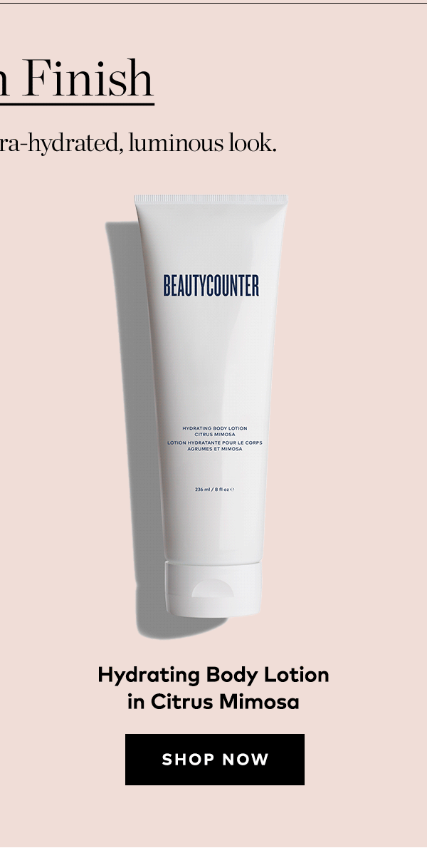 HYDRATING BODY LOTION