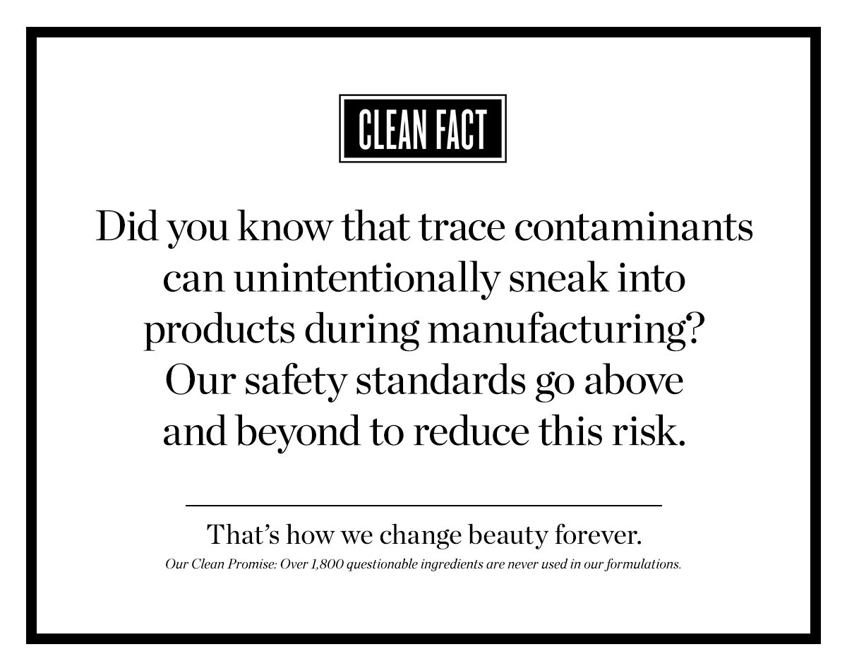 OUR CLEAN PROMISE