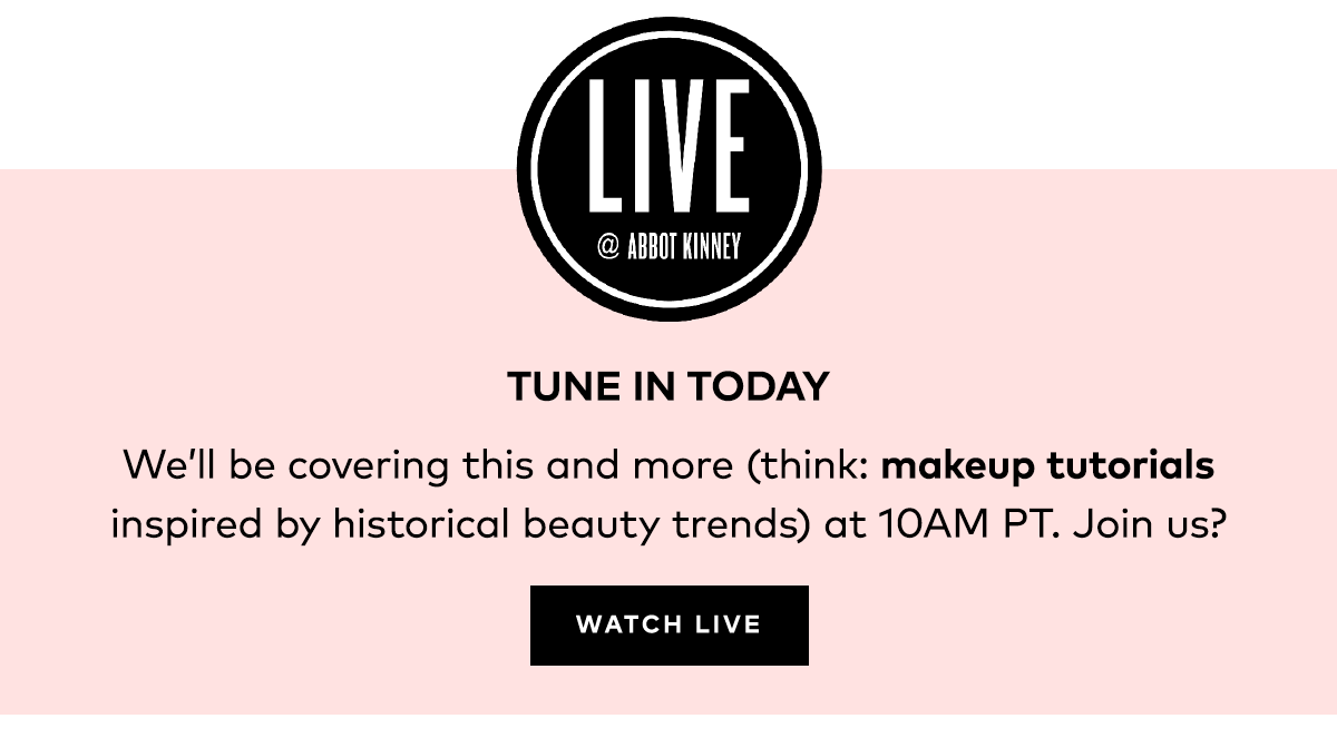 LIVE @ ABBOT KINNEY