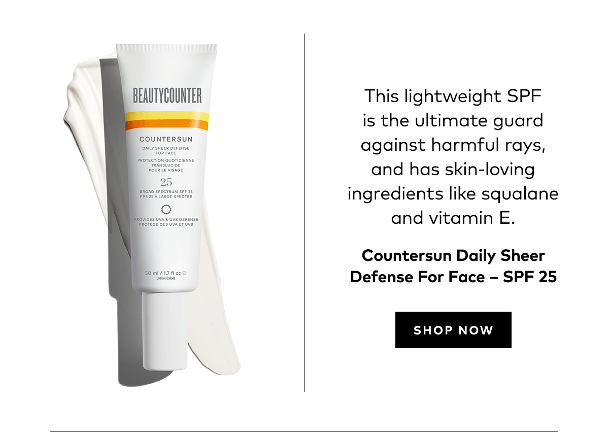 COUNTERSUN DAILY SHEER DEFENSE FOR FACE