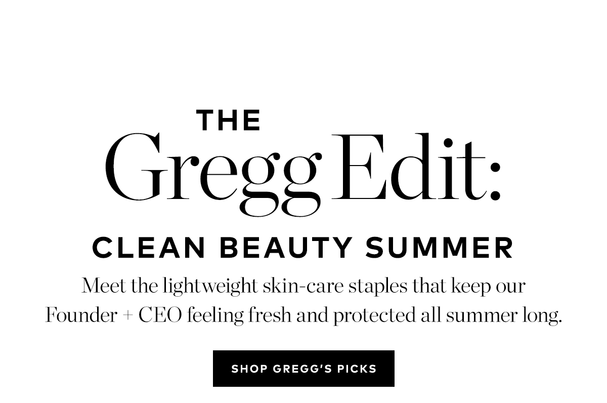 THE GREGG EDIT