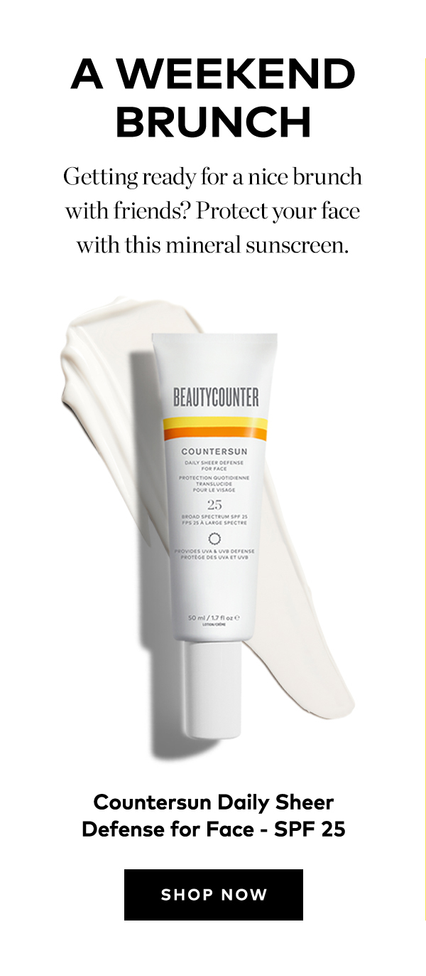 COUNTERSUN DAILY SHEER DEFENSE FOR FACE