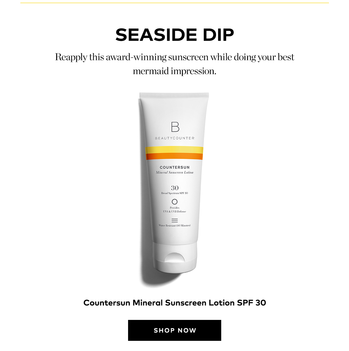 COUNTERSUN MINERAL SUNSCREEN LOTION