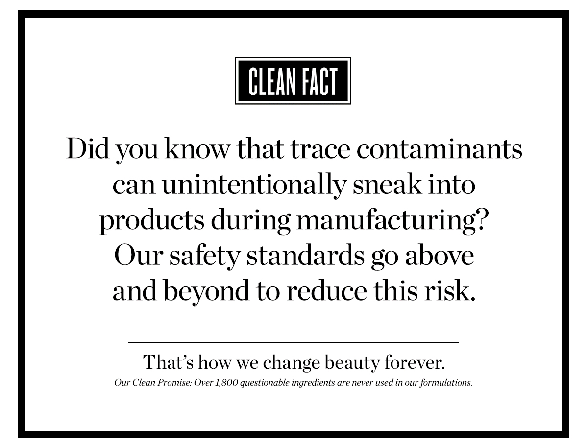 OUR CLEAN PROMISE