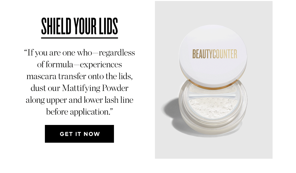 SHIELD YOUR LIDS
