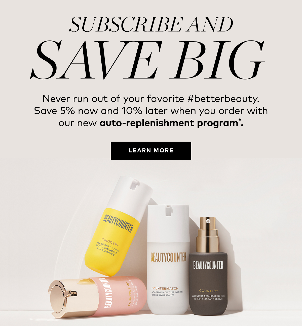 SUBSCRIBE AND SAVE BIG