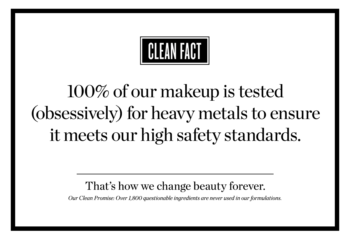 OUR CLEAN PROMISE