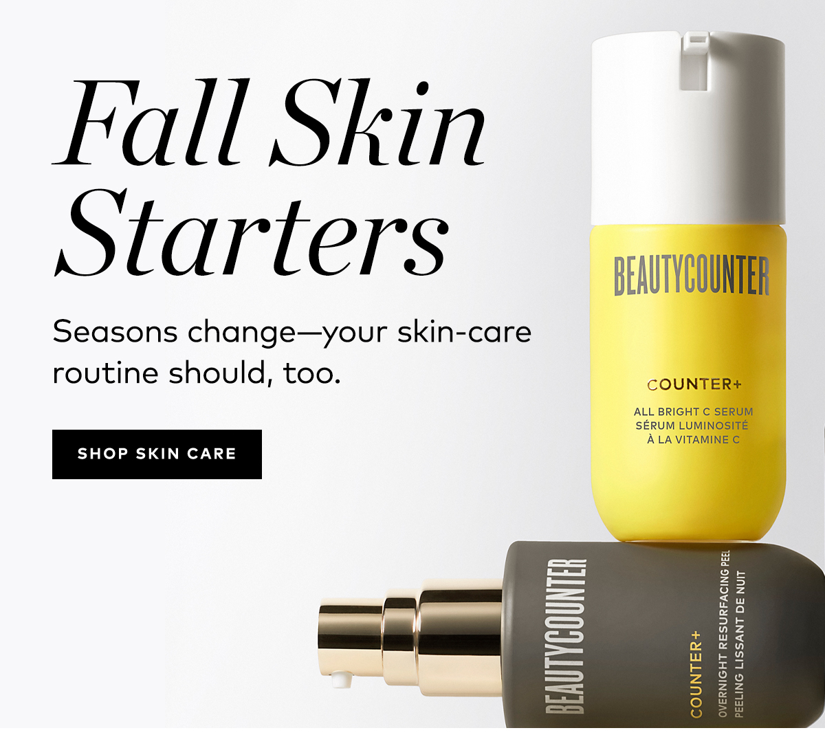 FALL SKIN STARTERS