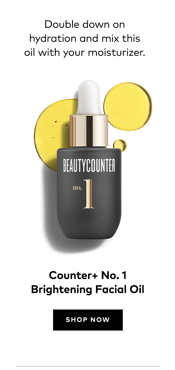 COUNTER+ NO.1 BRIGHTENING FACIAL OIL