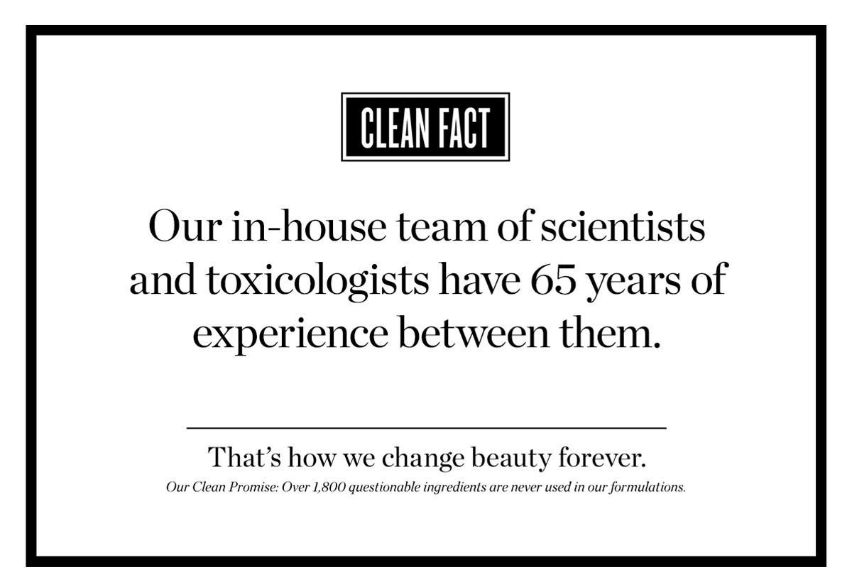 OUR CLEAN PROMISE