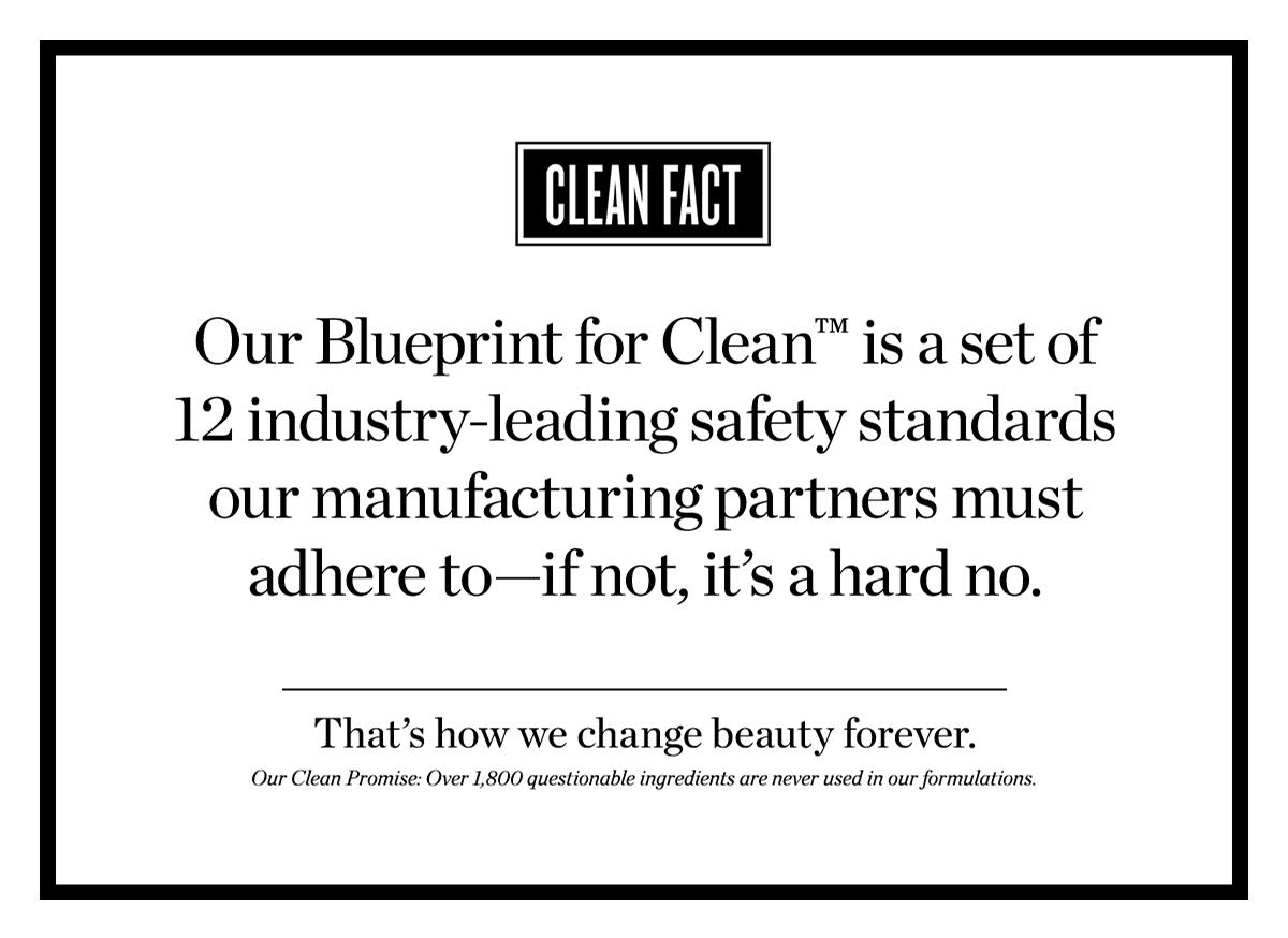 OUR CLEAN PROMISE