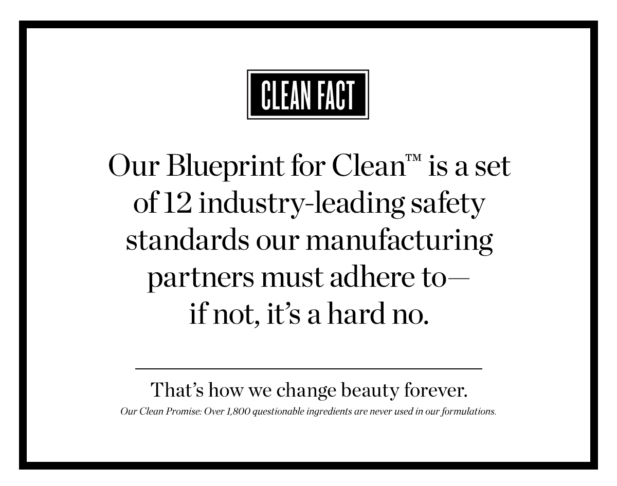 OUR CLEAN PROMISE