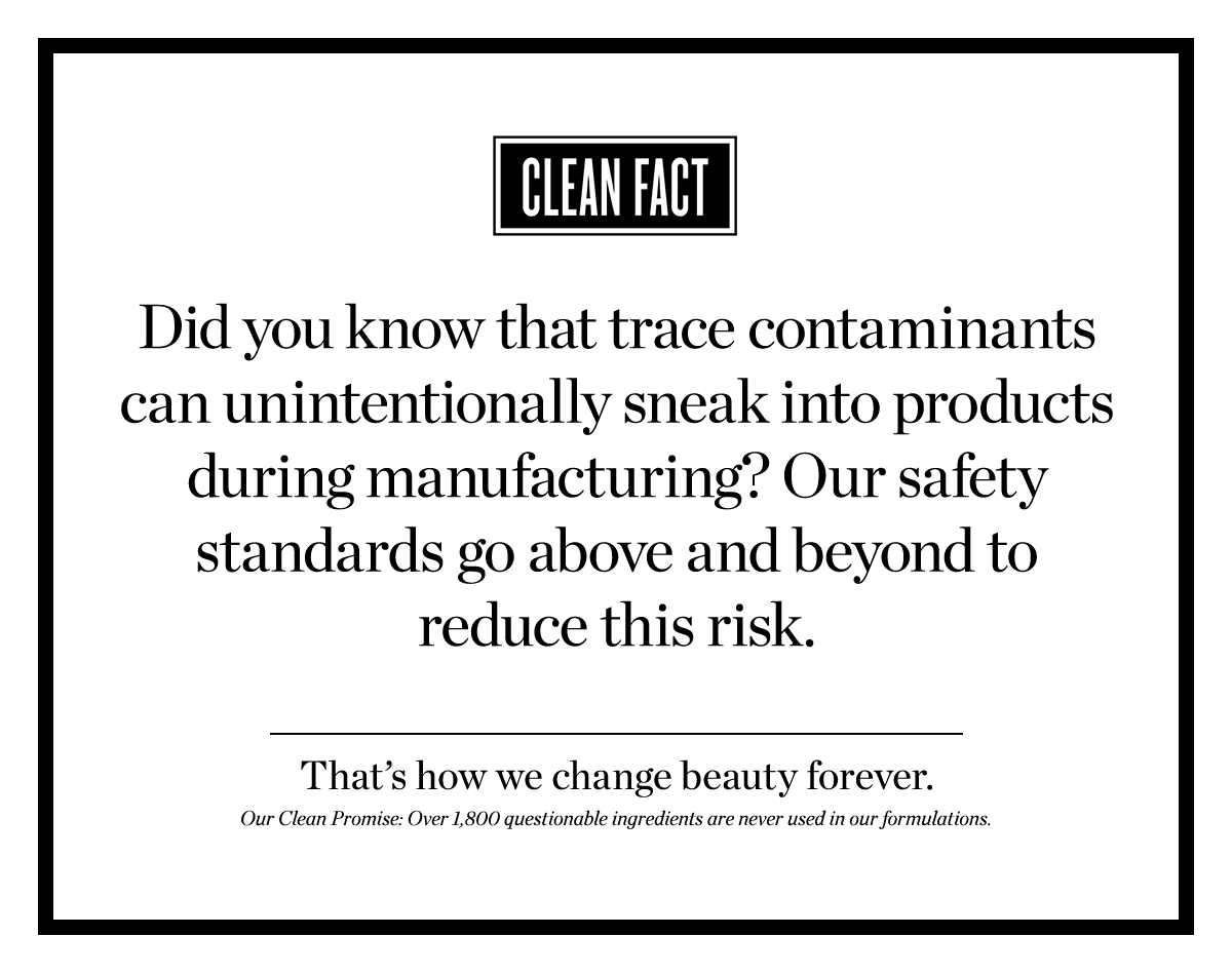 OUR CLEAN PROMISE