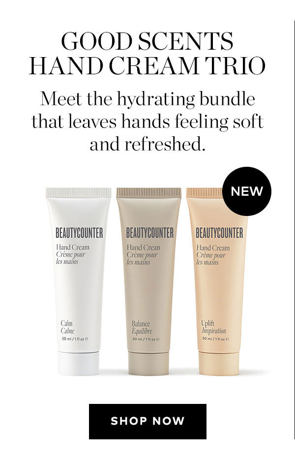 GOOD SCENTS HAND CREAM TRIO
