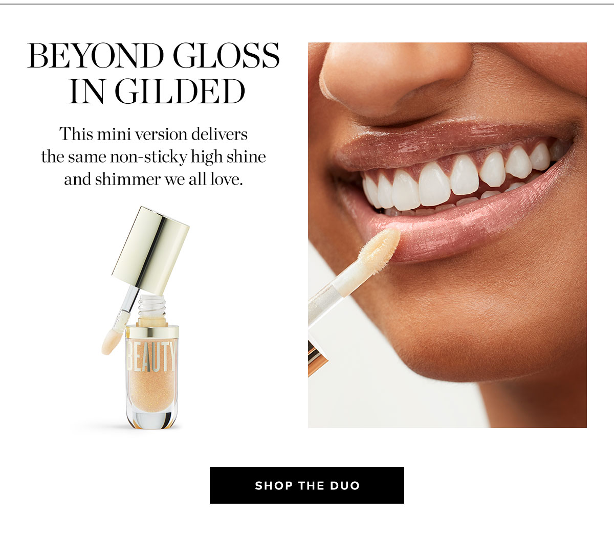 BEYOND GLOSS IN GLIDED