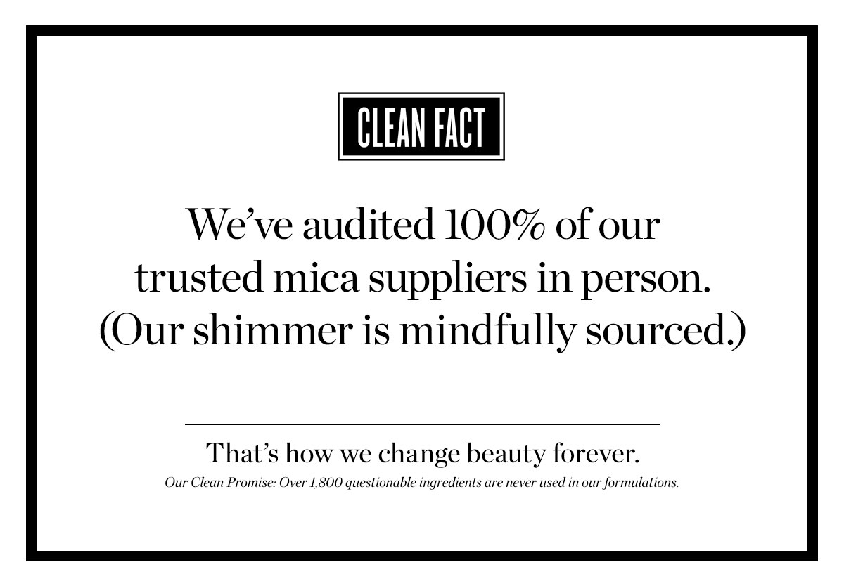 OUR CLEAN PROMISE