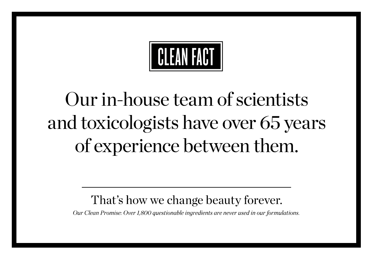 OUR CLEAN PROMISE