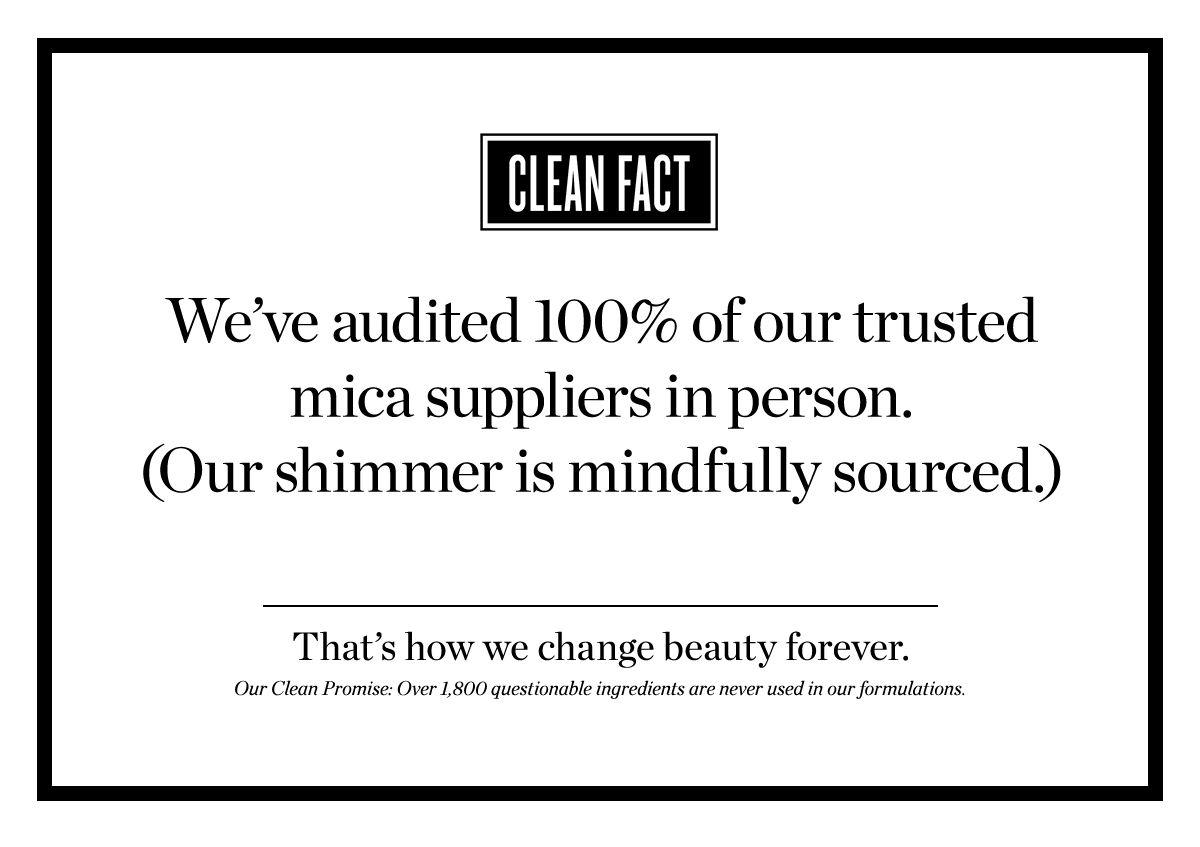OUR CLEAN PROMISE