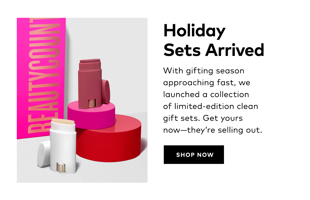 HOLIDAY SETS ARRIVED
