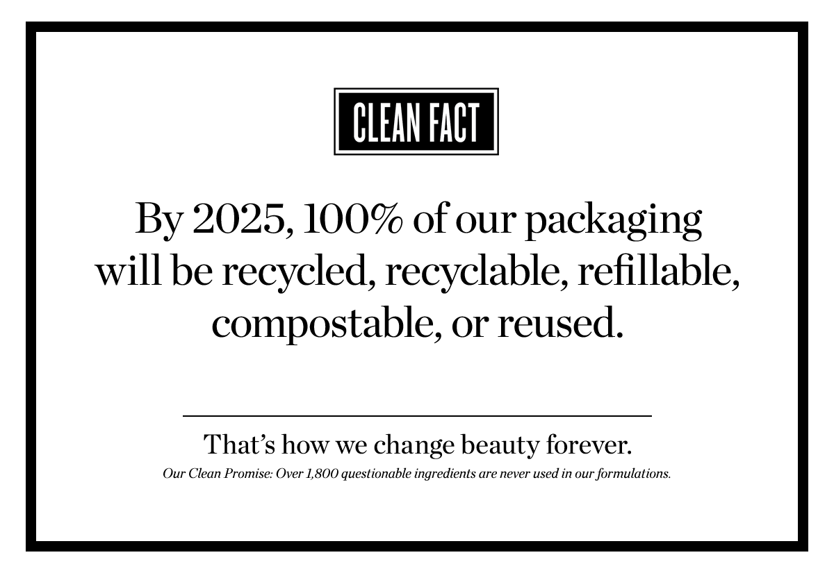 OUR CLEAN PROMISE