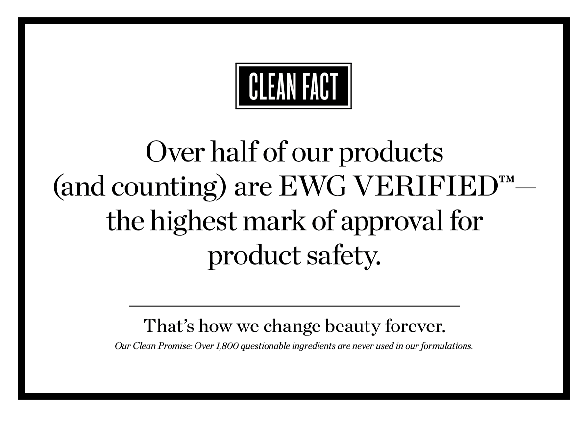 OUR CLEAN PROMISE