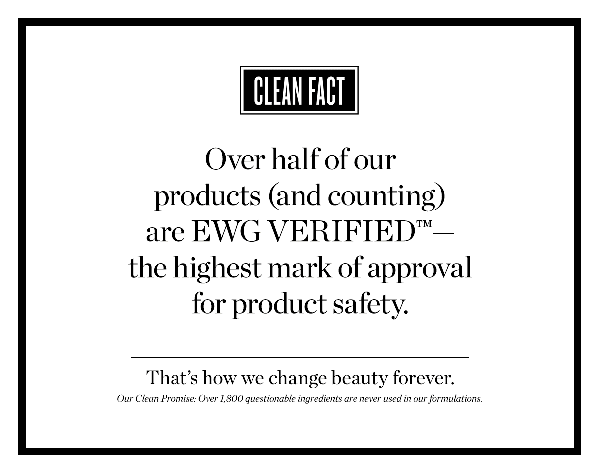 OUR CLEAN PROMISE