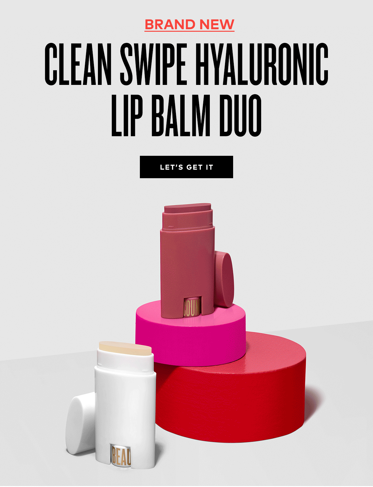 CLEAN SWIPE HYALURONIC LIP BALM DUO